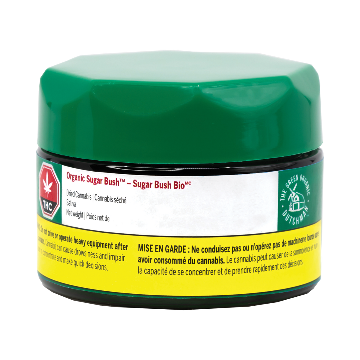 TGOD ORGANIC SUGAR BUSH (S) DRIED - 3.5G