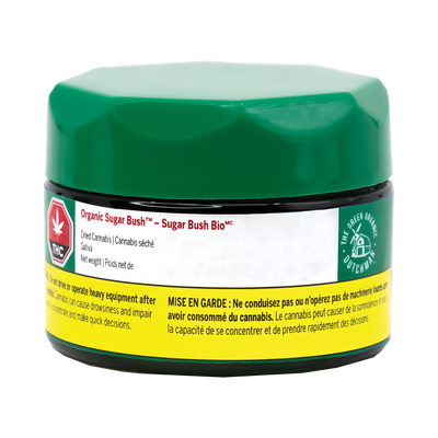 TGOD ORGANIC SUGAR BUSH (S) DRIED - 3.5G