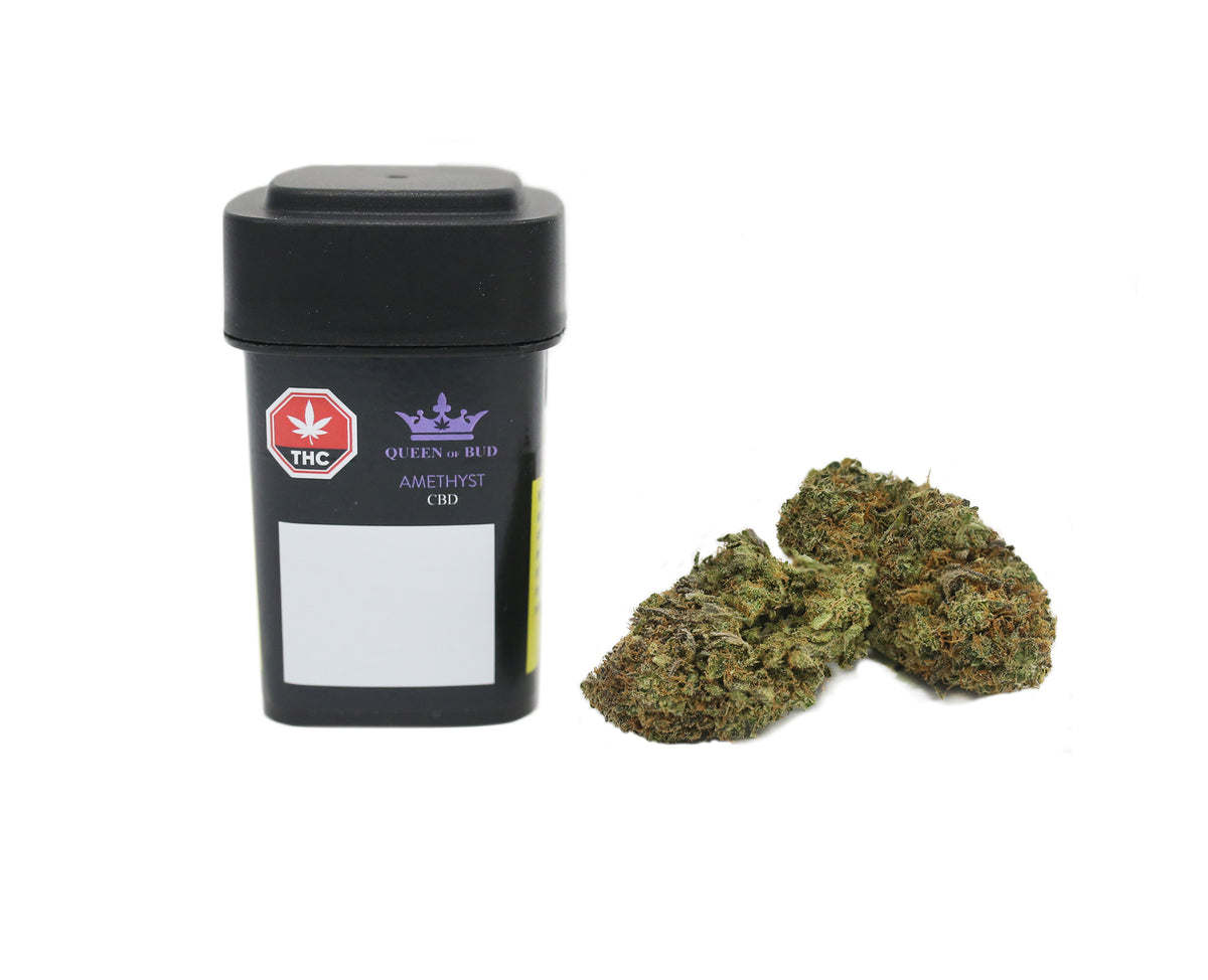 QOB AMETHYST (H) DRIED - 3.5G