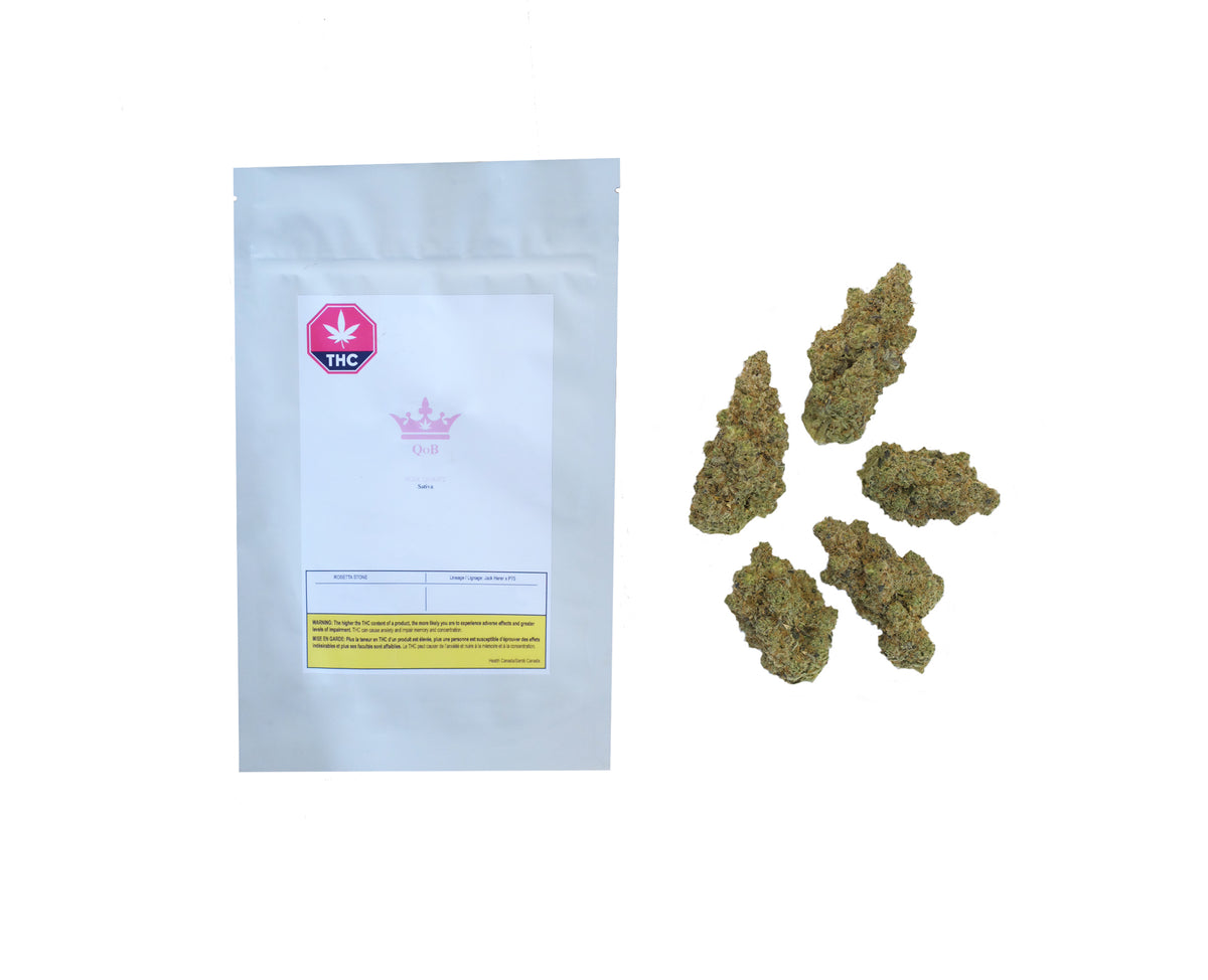 QOB ROSE QUARTZ (S) DRIED - 14G
