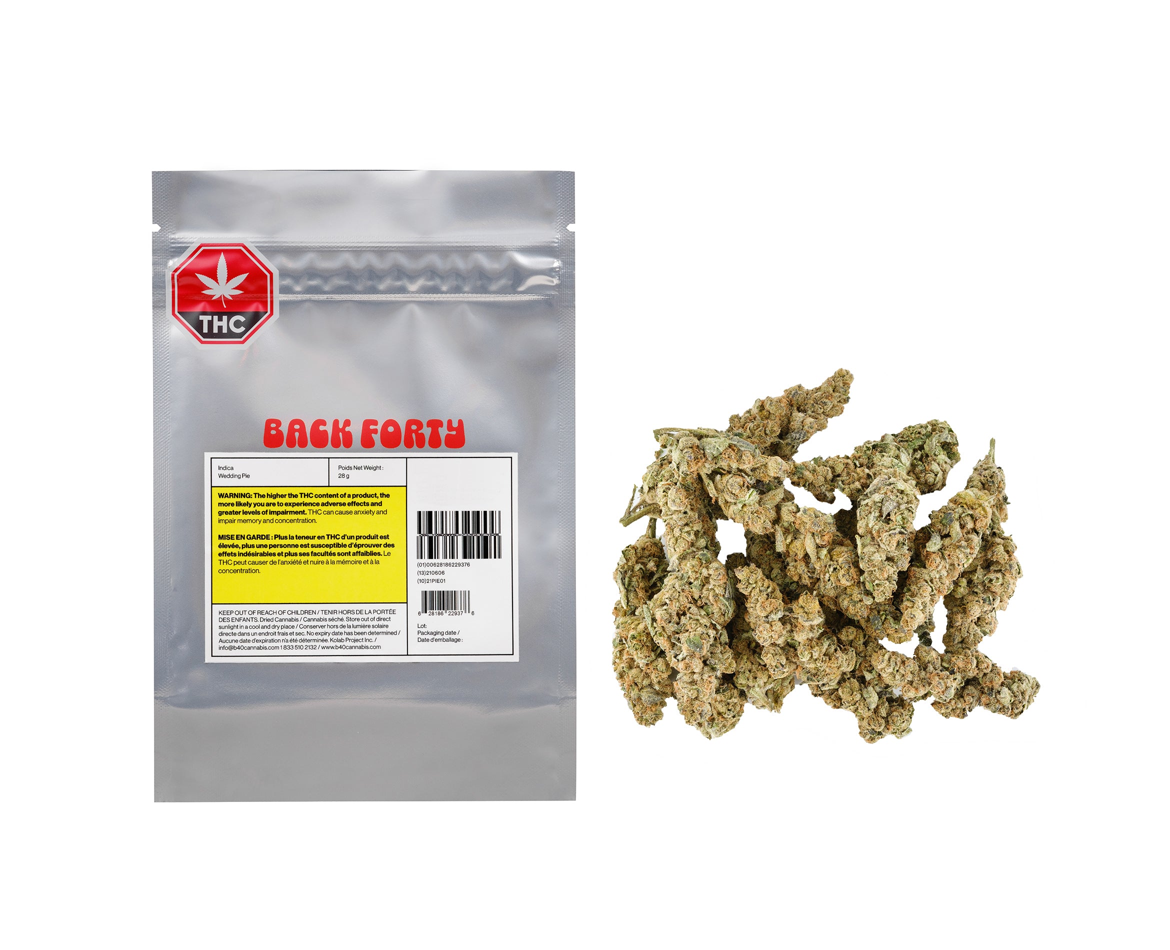 BACK FORTY WEDDING PIE (IND) DRIED - 28G