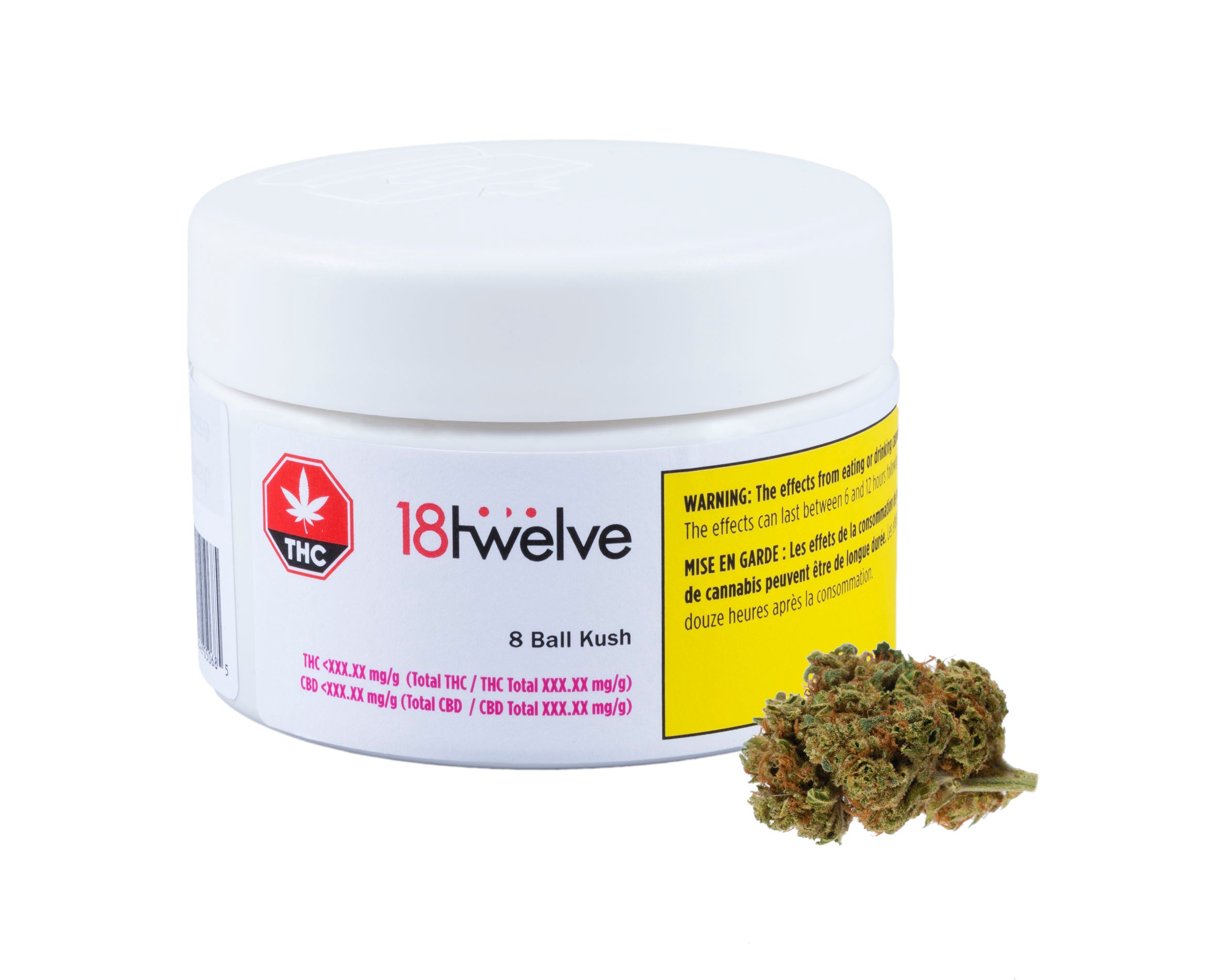 18TWELVE 8 BALL KUSH (IND) DRIED - 14G