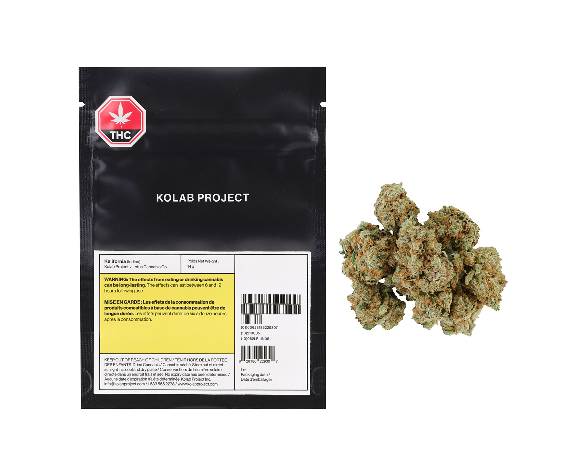 KOLAB PROJECT KALIFORNIA (IND) DRIED - 14G
