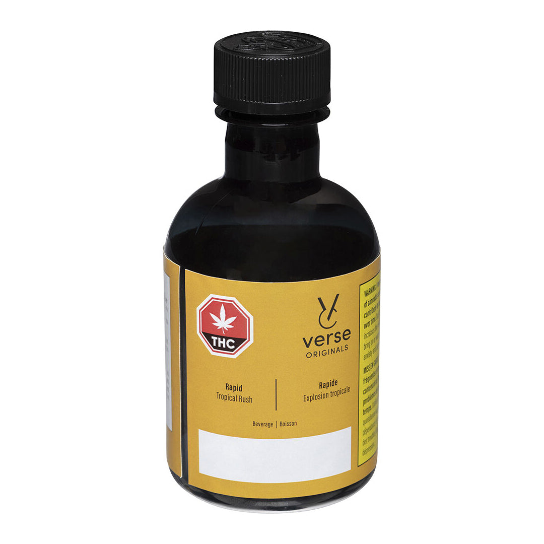 VERSUS ORIGINALS RAPID TROPICAL RUSH (H) BEV 10MG THC 250ML