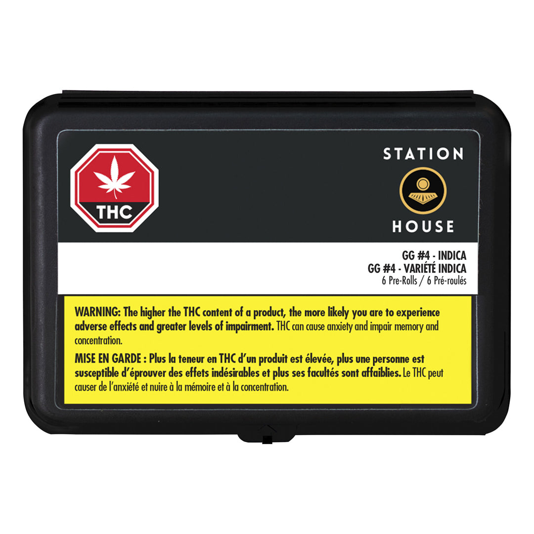 STATION HOUSE GG 4 (IND) PRE-ROLL - 0.5G X 6
