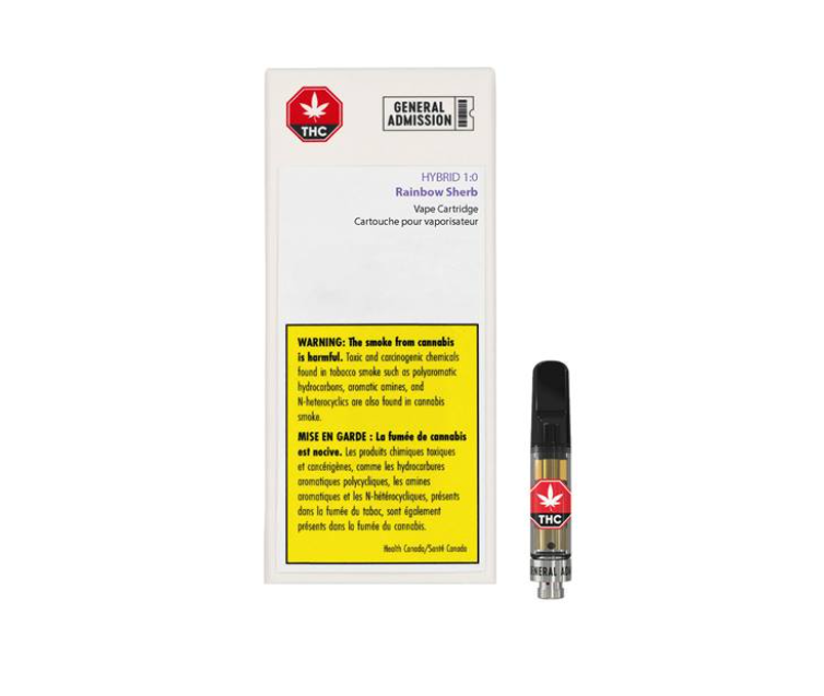 GENERAL ADMISSION RAINBOW SHERB (H) 510 - 0.95G