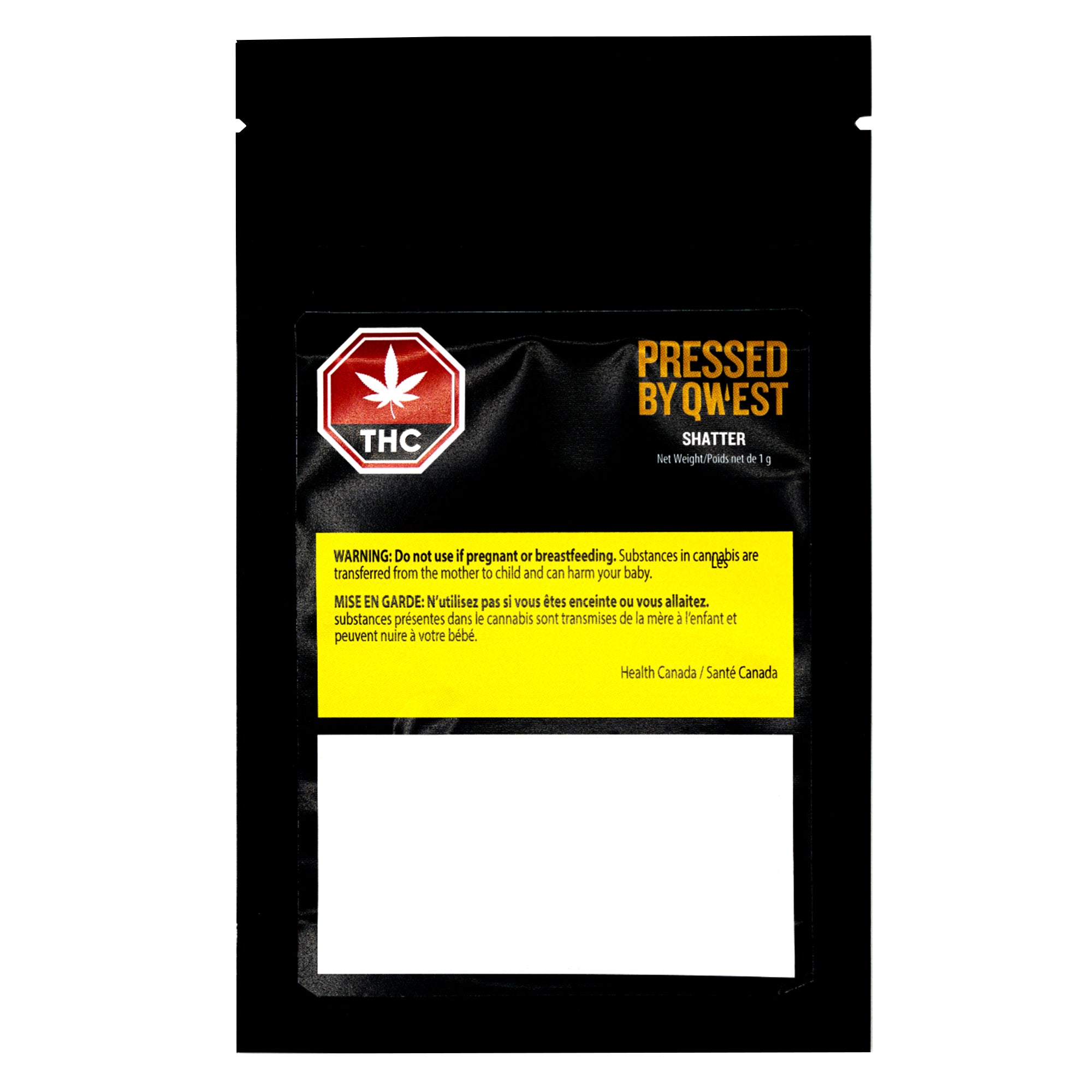 PRESSED BY QWEST NORTHERN WIDOW (IND) SHATTER - 1G