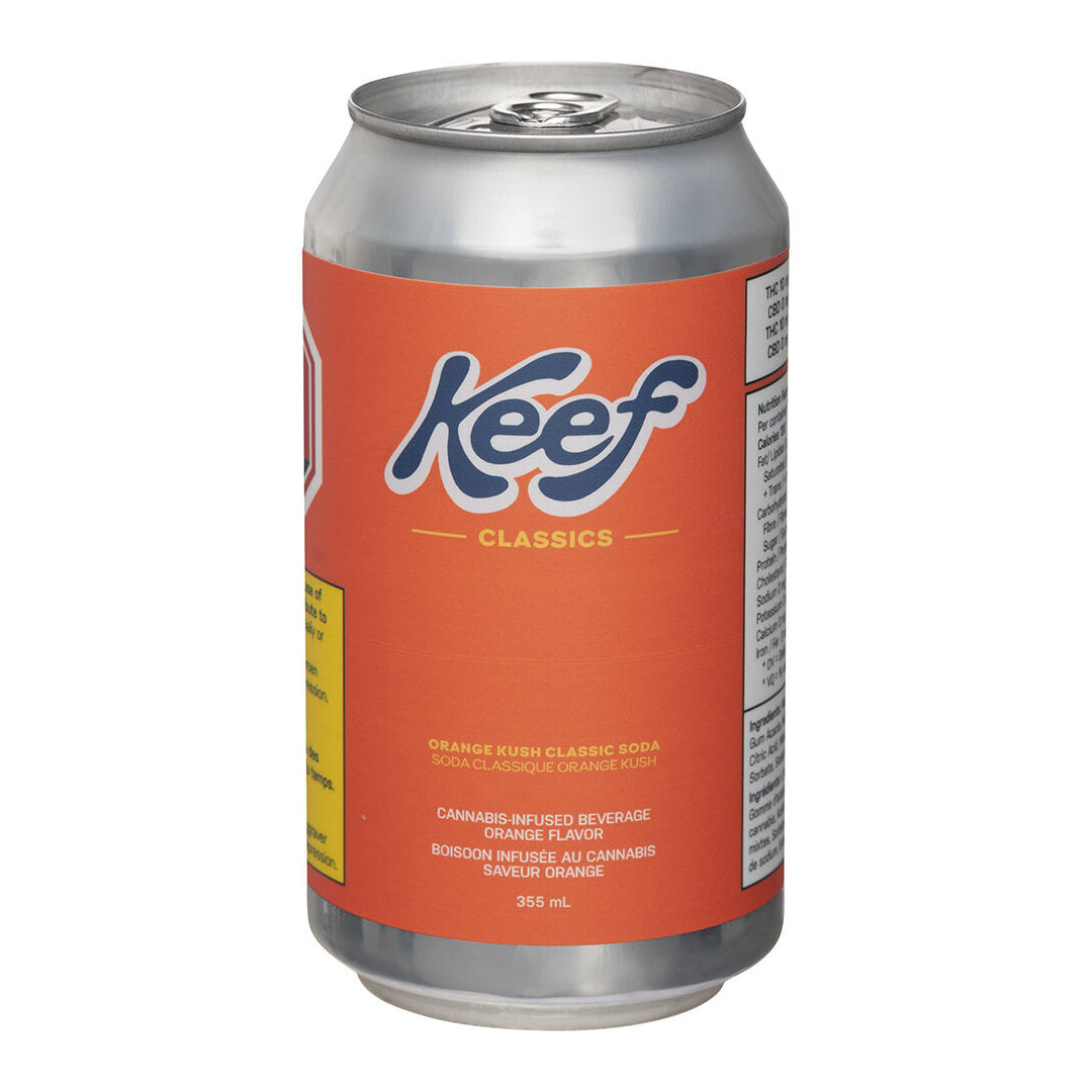 KEEF BRANDS ORANGE KUSH CLASSIC (H) BEV - 355ML