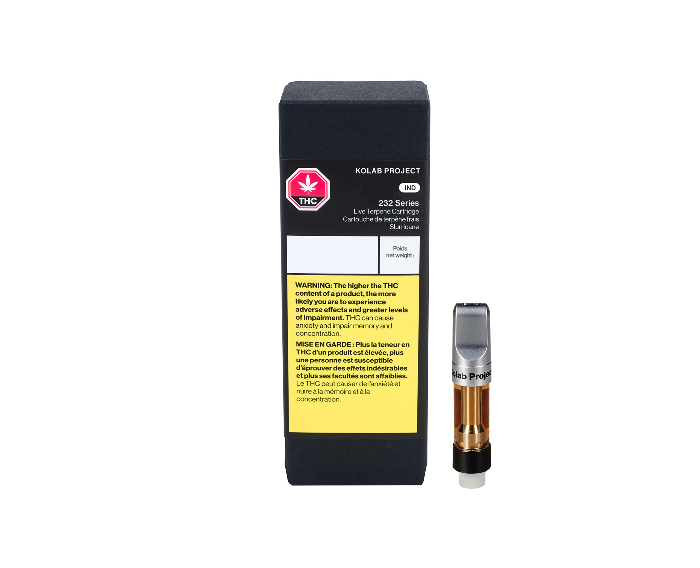 KOLAB PROJECT 232 SERIES SLURRICANE LIVE TERP (IND) 510 - 1G
