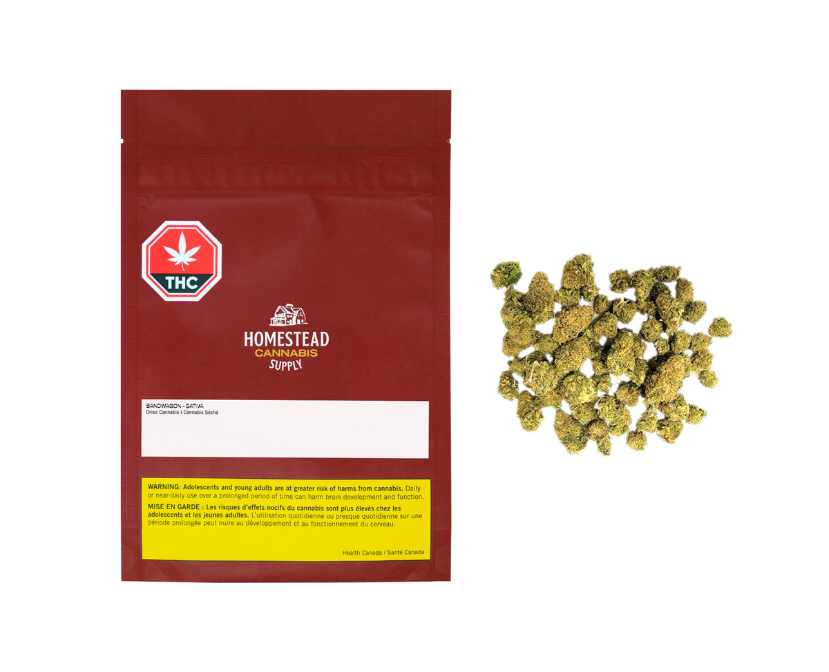 HOMESTEAD BANDWAGON SATIVA (S) DRIED - 28G