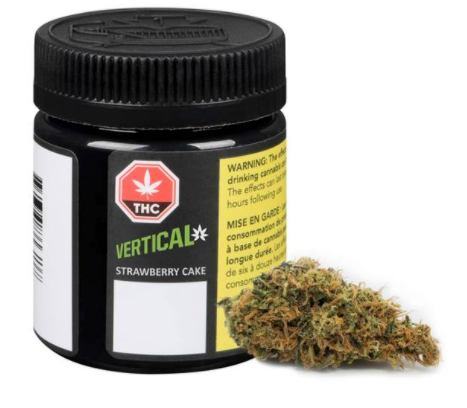 VERTICAL CANNABIS STRAWBERRY CAKE (IND) - 3.5G