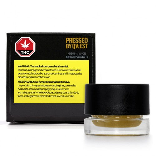 DNU QWEST APRIC KUSH GEMS & JUICE (IND) DIAMONDS/SAUCE - 1G