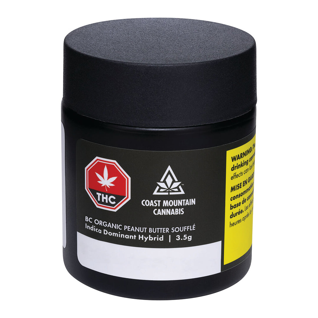COAST MOUNTAIN BC ORGANIC PEANUT BUTTER SOUFFLE (IND) - 3.5G
