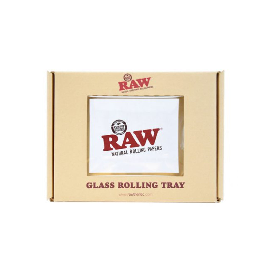 RAW CLEAR GLASS MINI TRAY