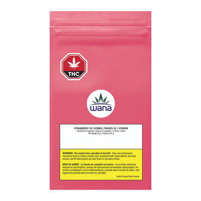 WANA SOUR STRAWBERRY (H) CHEW - 10MG CBD X 10