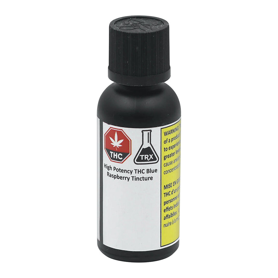 TRX HIGH POTENCY THC BLUE RASPBERRY (H) TINCTURE - 30ML