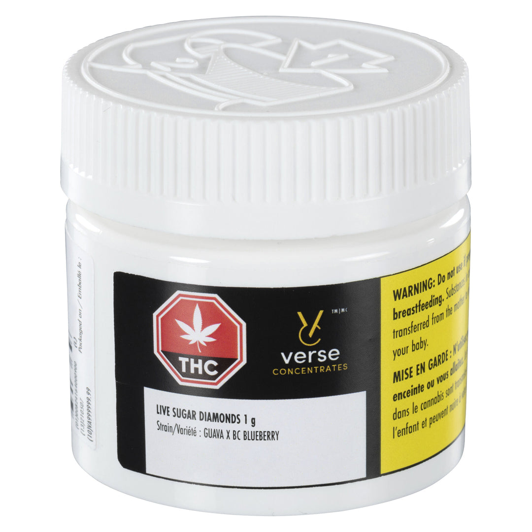 VERSUS CONCENTRATES GUAVA X BC BLUEBERRY (IND) DIAMONDS - 1G