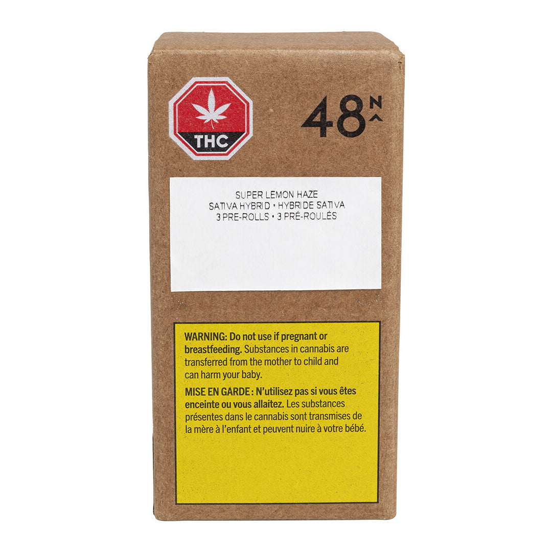 48NORTH SUPER LEMON HAZE (H) PRE-ROLL - 0.5G X 3