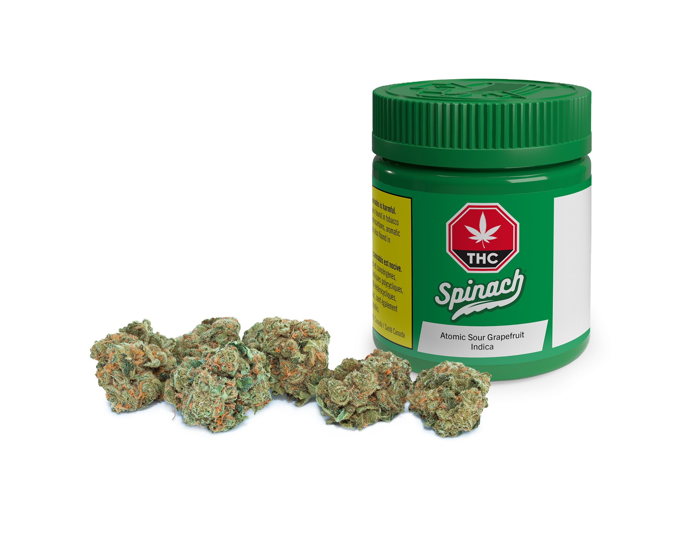 SPINACH ATOMIC SOUR GRAPEFRUIT (IND) DRIED - 3.5G