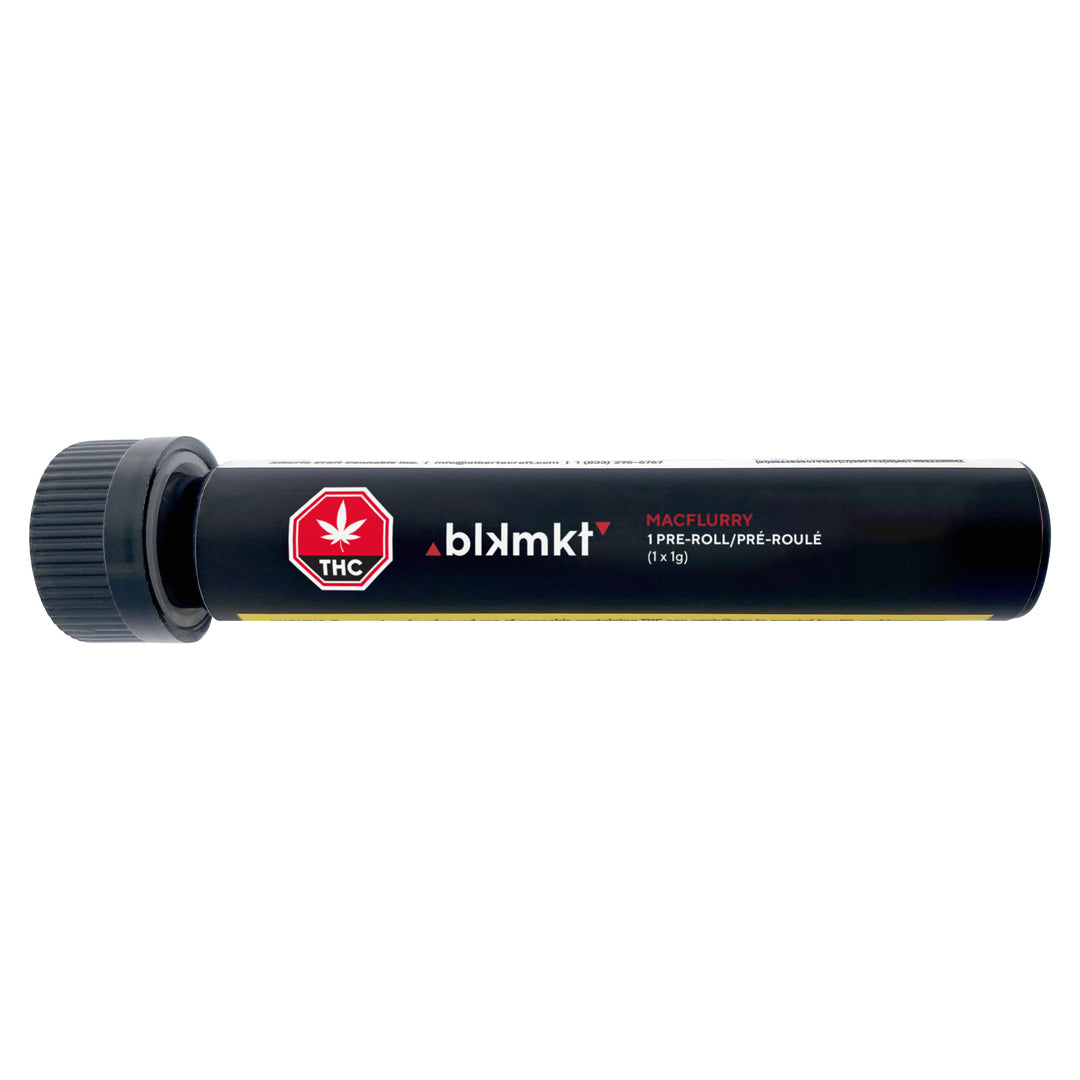 BLK MKT THE FLURRY (IND) PRE-ROLL - 1G X 1