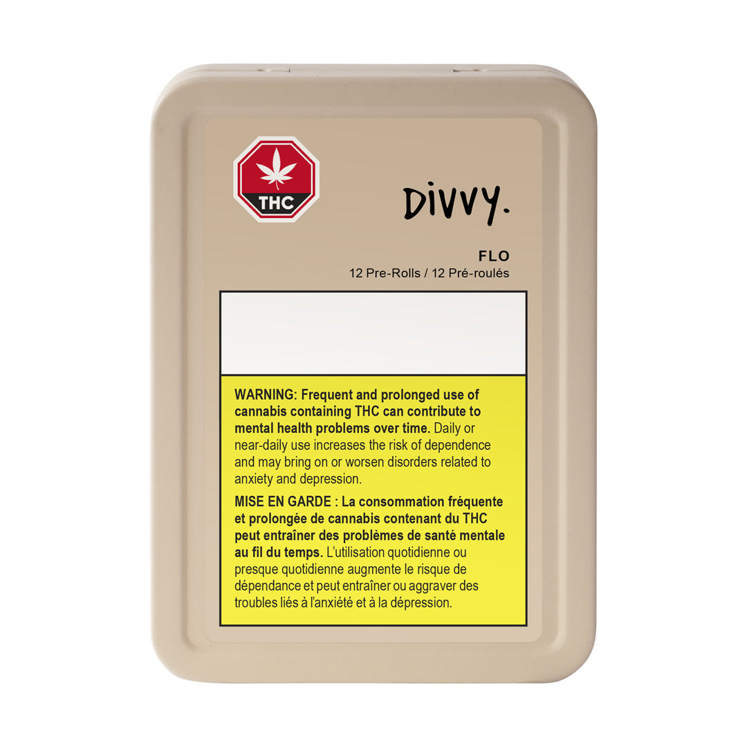 DIVVY FLO (H) PRE-ROLL - 0.35G X 12