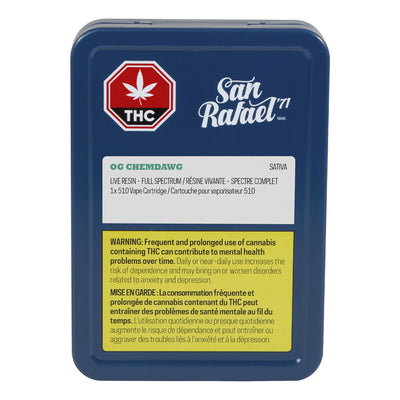 SAN RAFAEL 71 OG CHEMDAWG LIVE RESIN (S) 510 - 0.5G