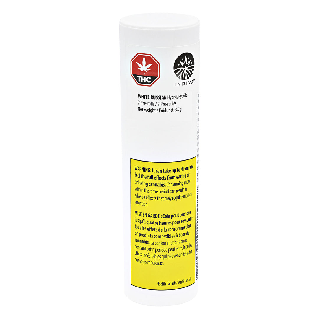 INDIVA WHITE RUSSIAN (H) PRE-ROLL - 0.5G X 7