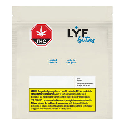 LYF BITES TOASTED COCONUT (H) BITES - 44G