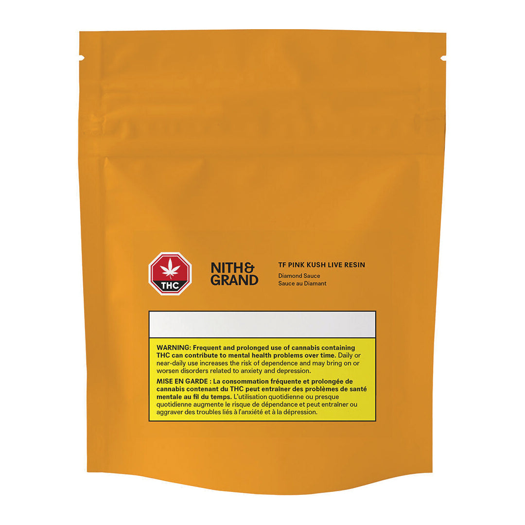 NITH & GRAND TF PINK KUSH LIVE RESIN (IND) DIAMOND SAUCE -1G