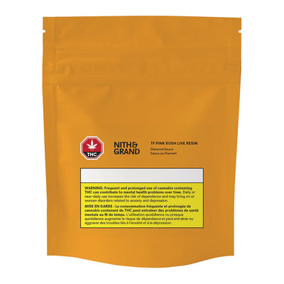 NITH & GRAND TF PINK KUSH LIVE RESIN (IND) DIAMOND SAUCE -1G