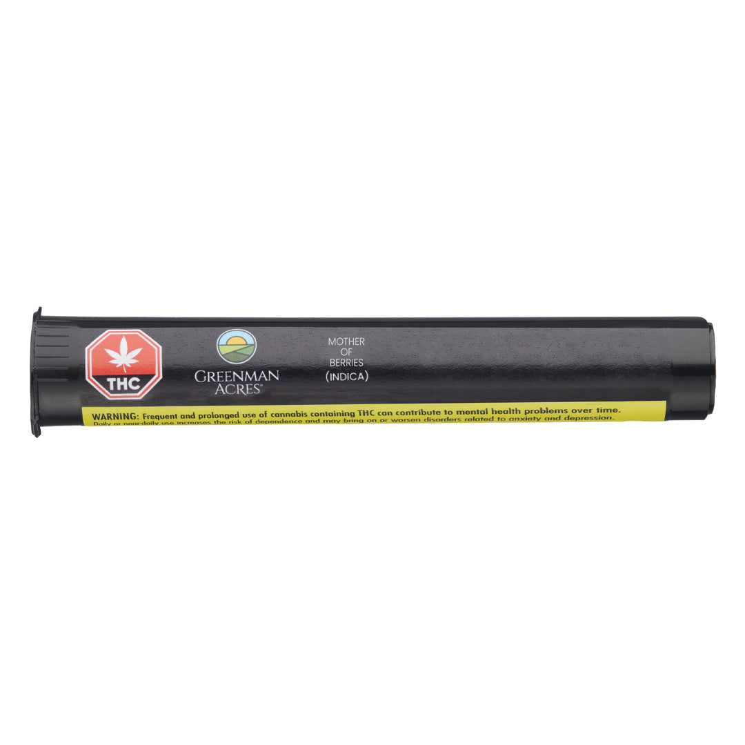 GREENMAN ACRES MOTHER OF BERRIES (IND) PRE-ROLL - 0.5G X 3