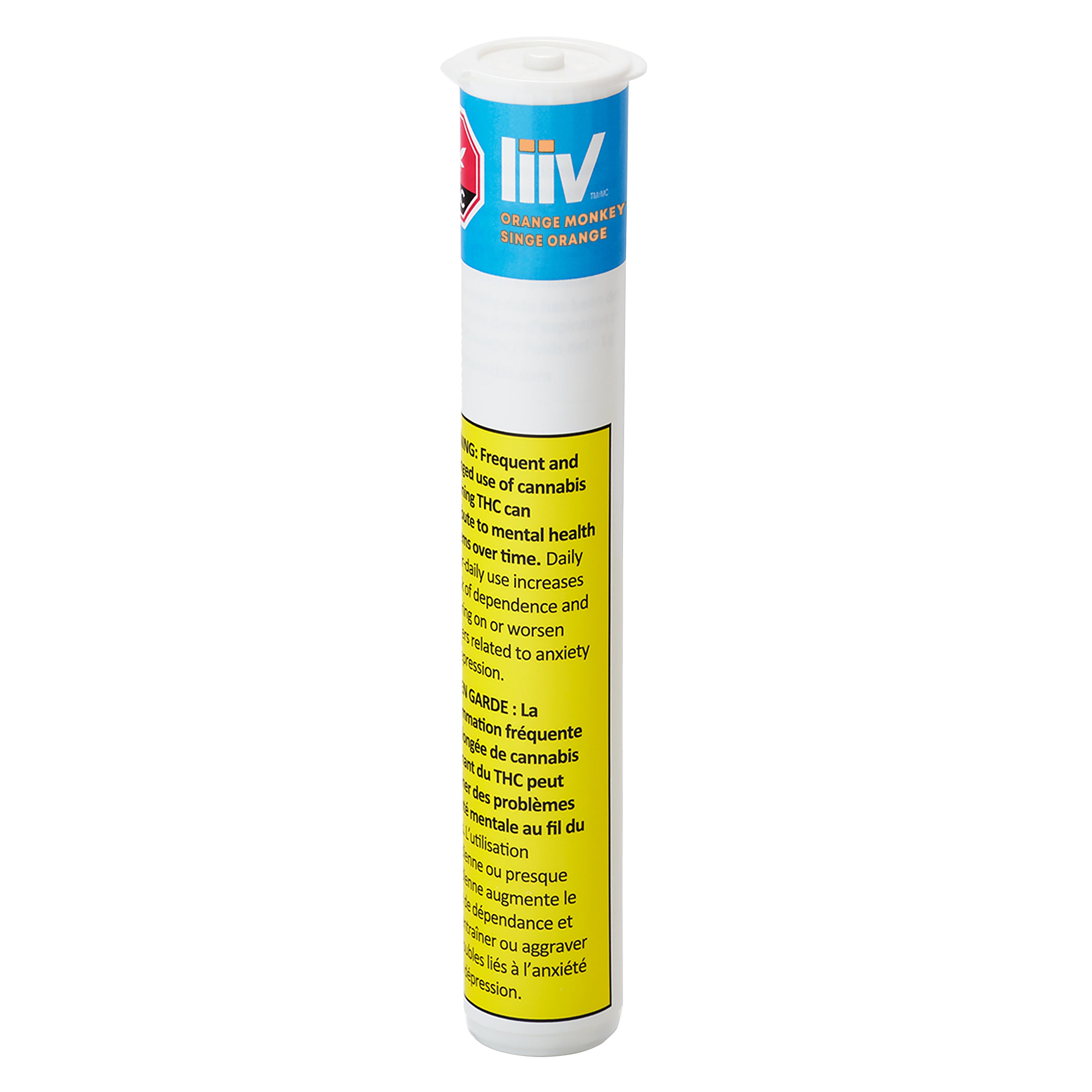 LIIV ORANGE MONKEY (IND) PRE-ROLL - 1G X 1