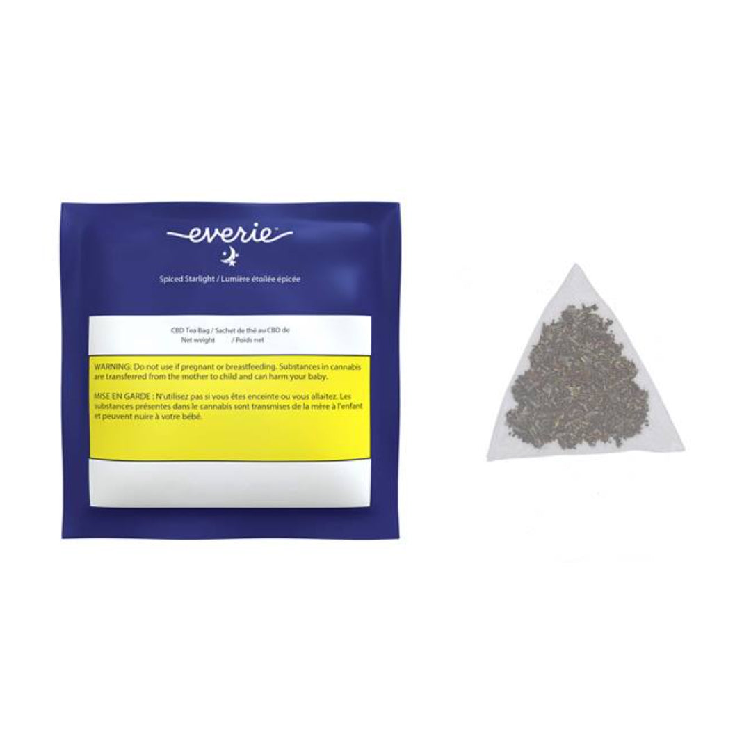 EVERIE SPICED STARLIGHT CBD (H) TEA BAG - 20MG CBD X 1