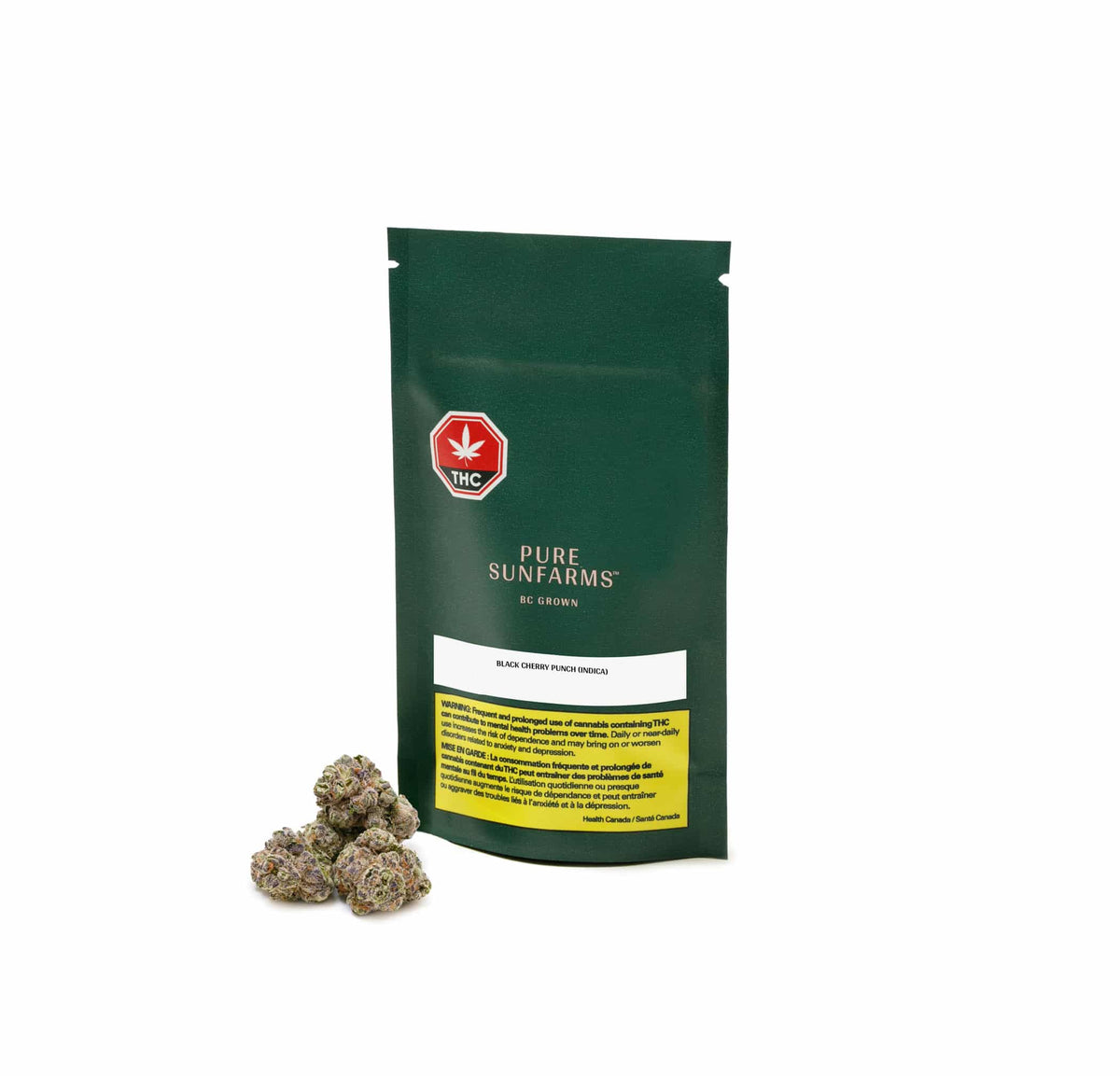PURE SUNFARMS BLACK CHERRY PUNCH (IND) DRIED - 3.5G