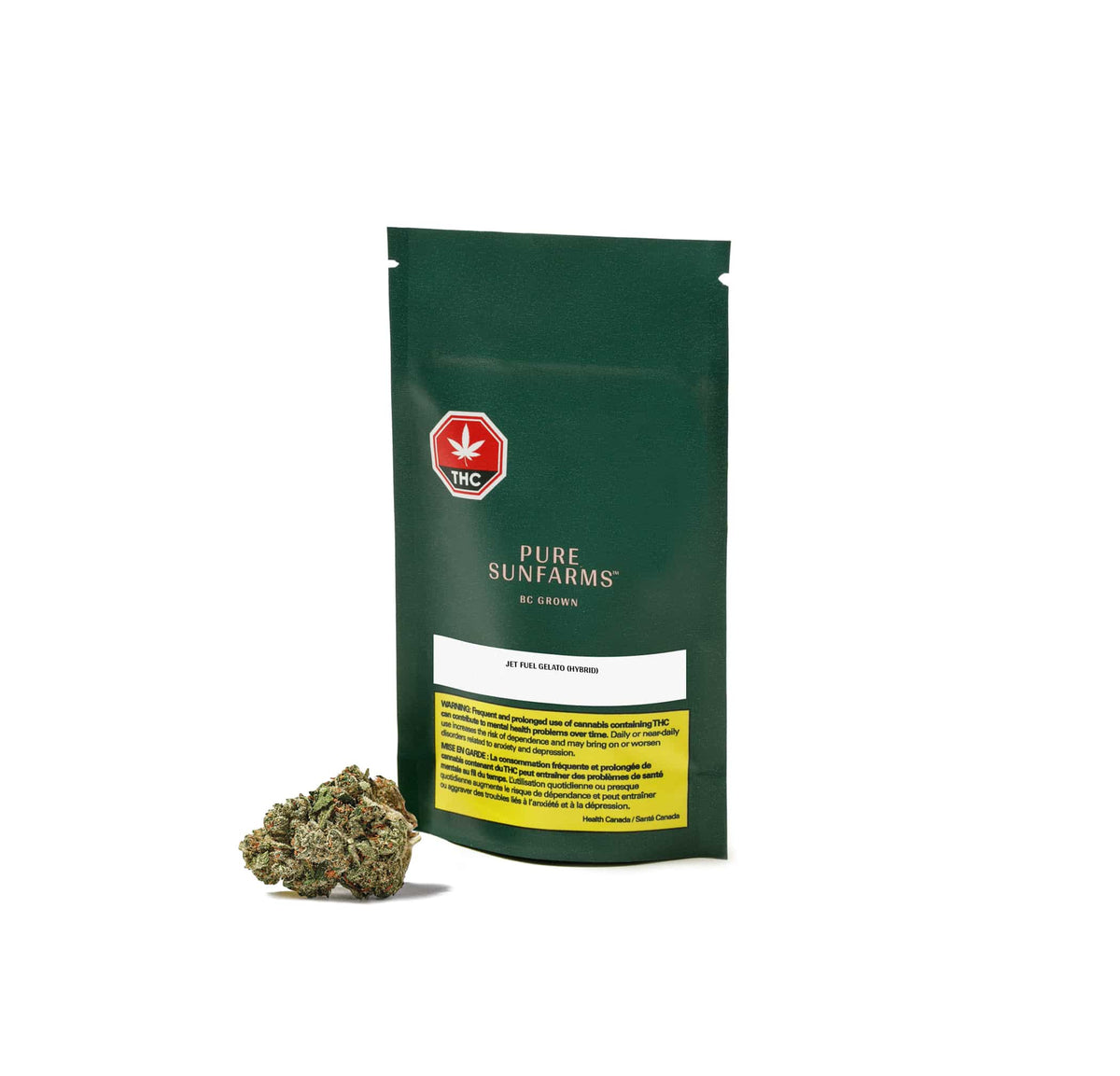 PURE SUNFARMS JET FUEL GELATO (H) DRIED - 3.5G