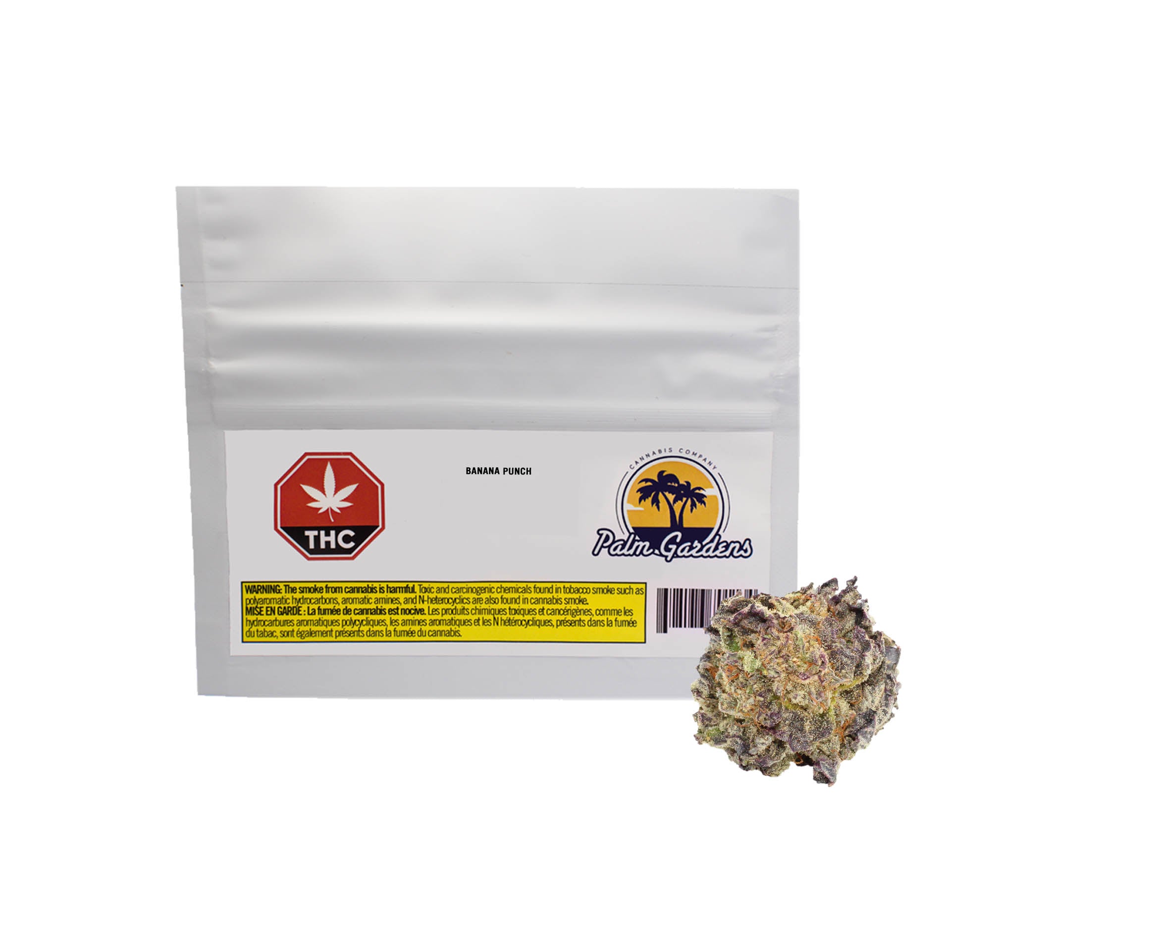 PALM GARDENS BANANA PUNCH (IND) DRIED - 3.5G