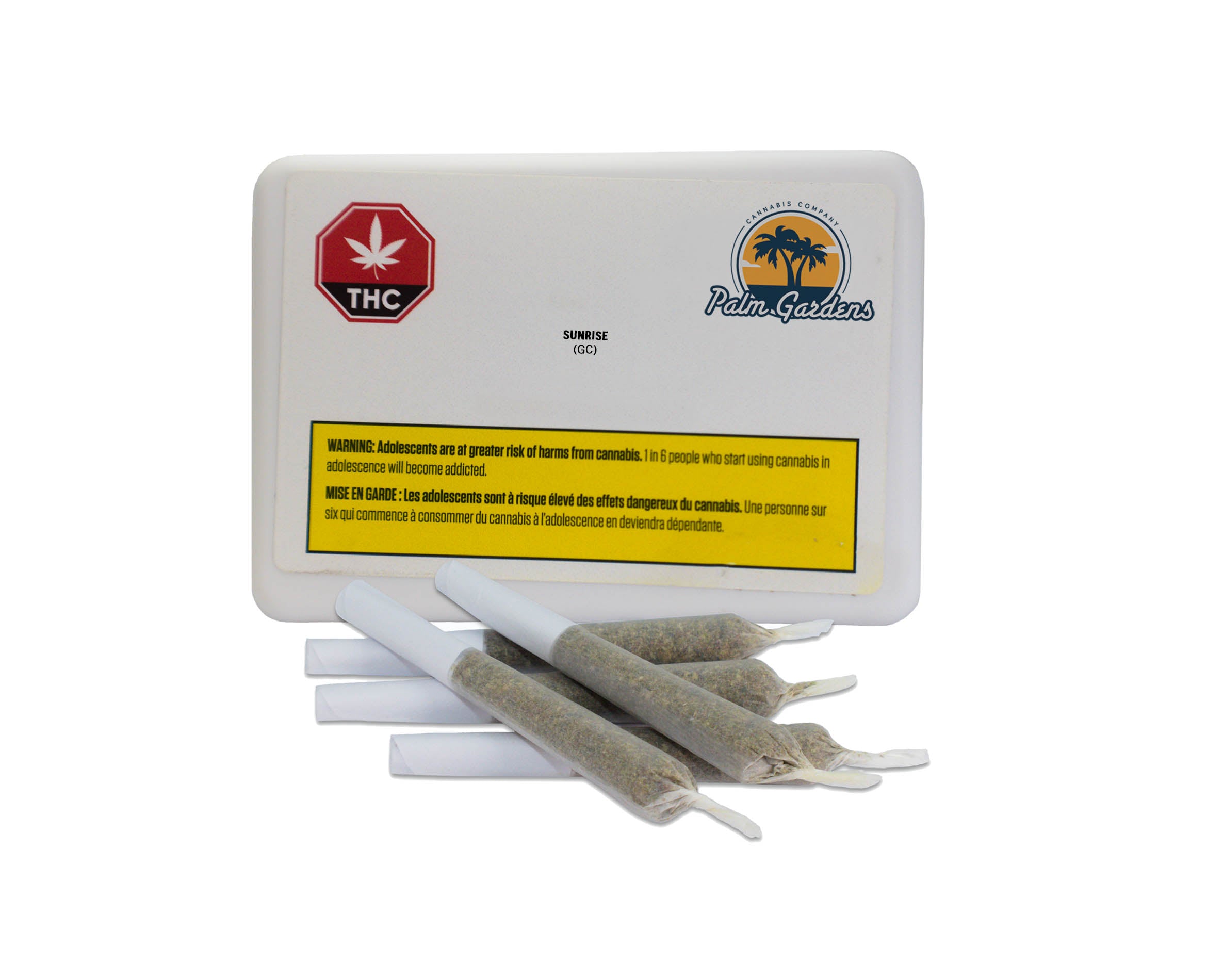 PALM GARDENS SUNRISE GC (S) PRE-ROLL - 0.35G X 5