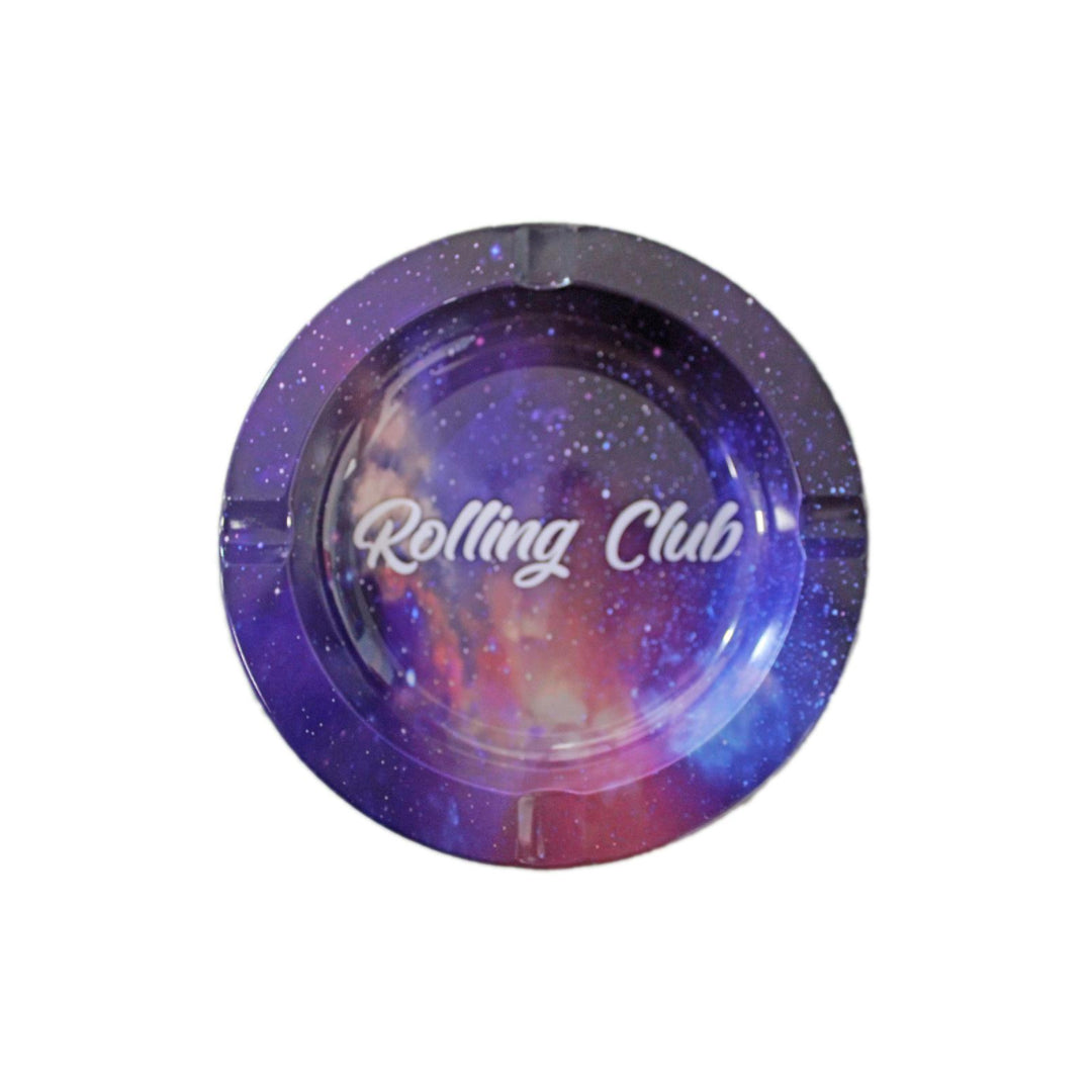 ROLLING CLUB SMALL METAL ASHTRAY - GALAXY