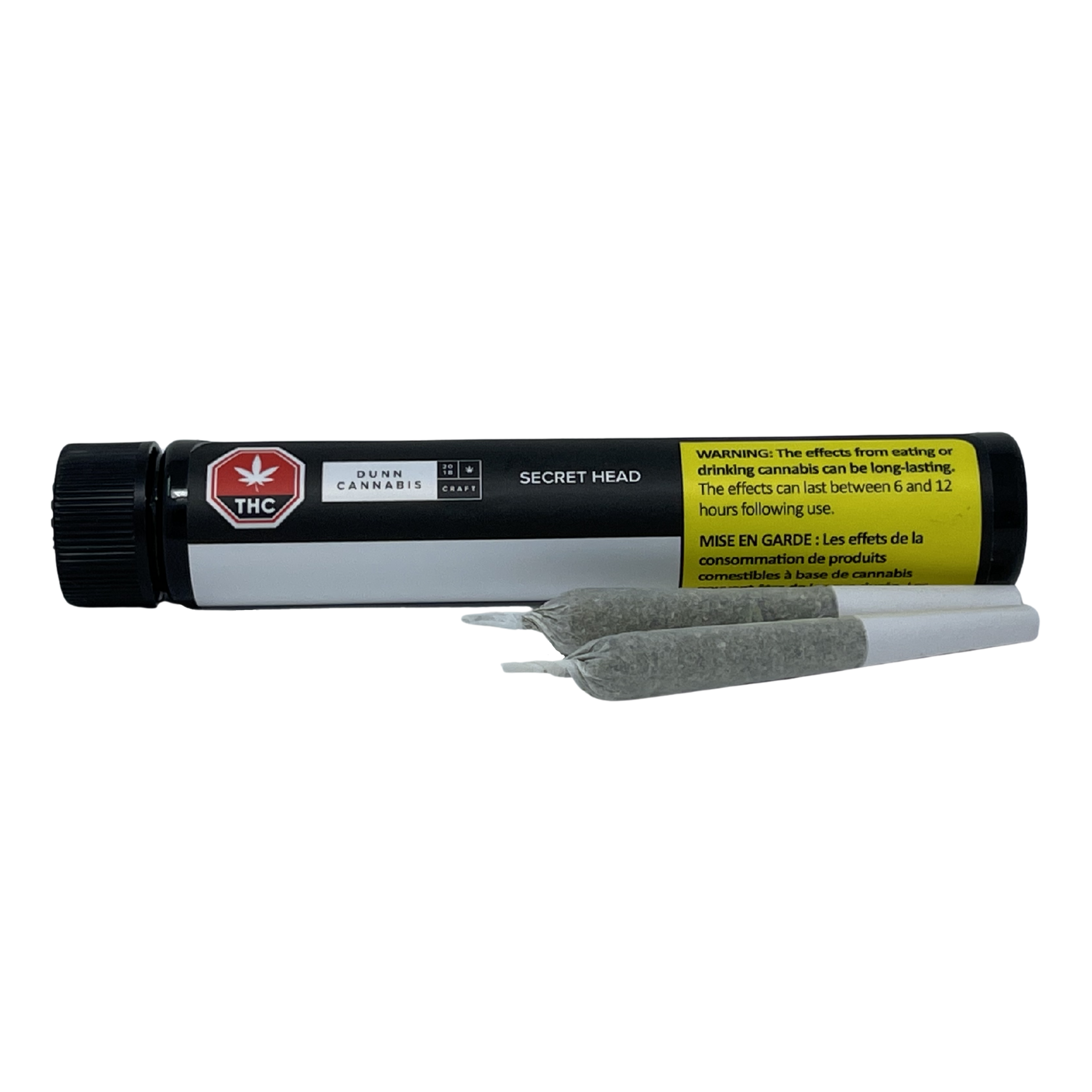 DUNN CANNABIS SECRET HEAD (H) PRE-ROLL - 0.5G X 2