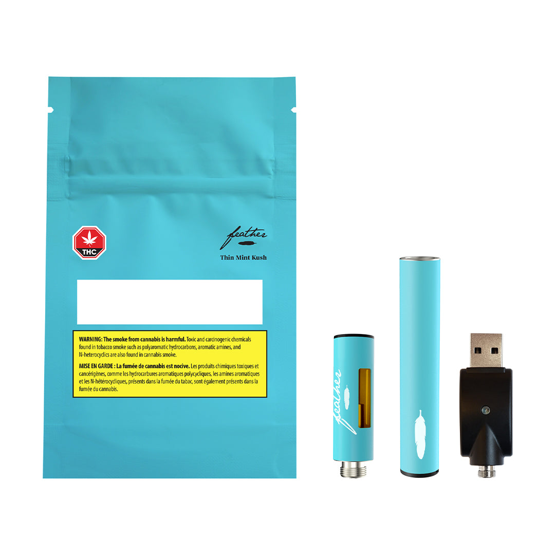 FEATHER THIN MINT (IND) 510 STARTER PACK - 0.5G