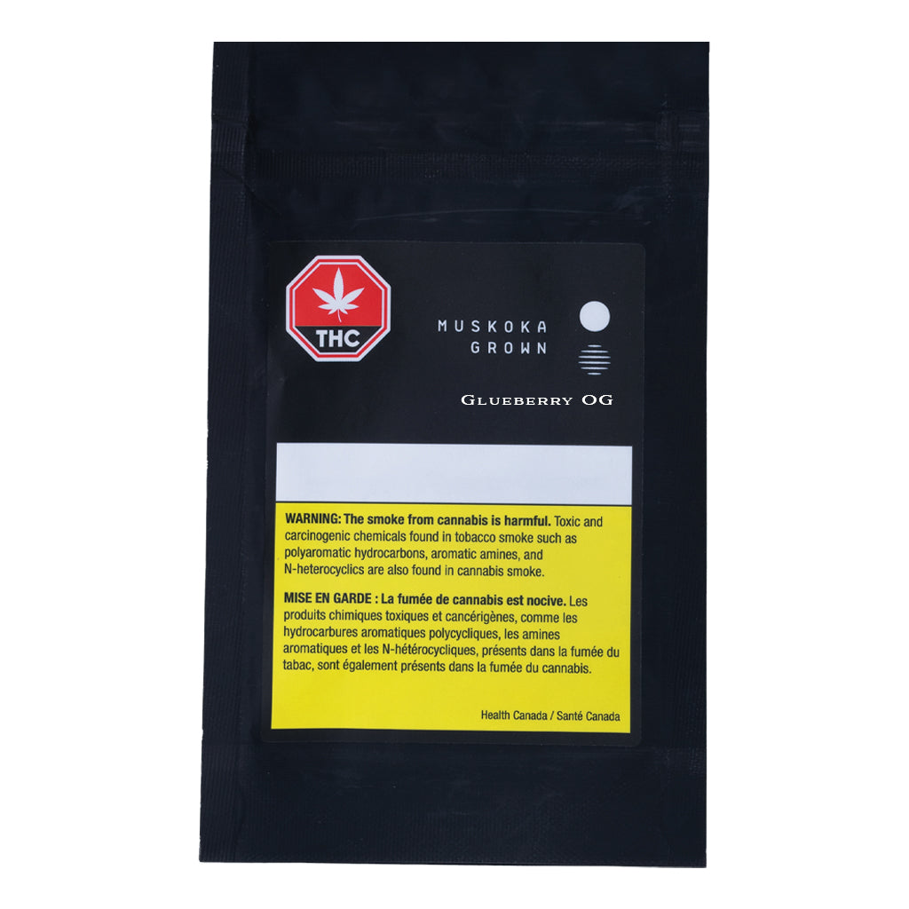 MUSKOKA GROWN GLUEBERRY OG (H) PRE-ROLL - 0.5G X 7