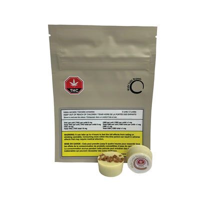 WABI SABI WHT CHOC CARAMEL (IND) CHOC - 5MG THC X 2