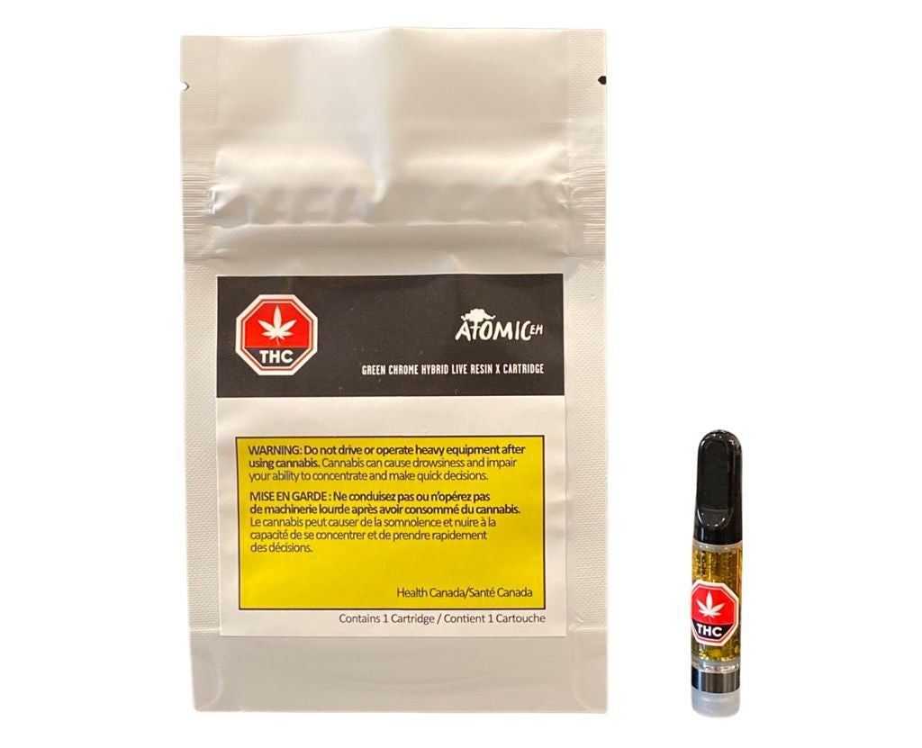 ATOMIC EH GREEN CHROME LIVE RESIN (H) 510 - 1G