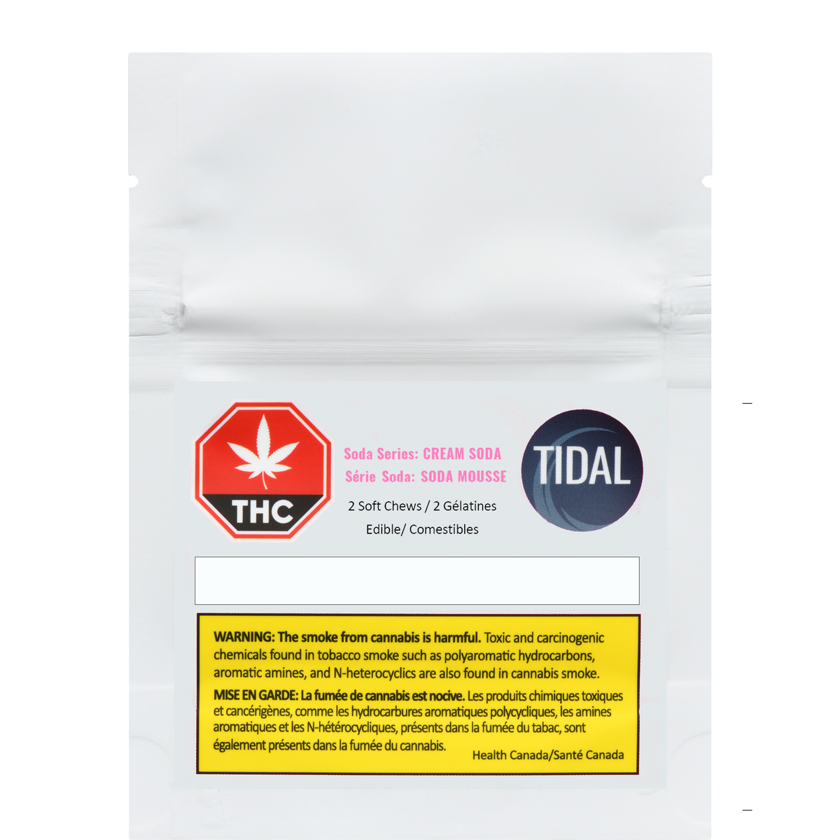 TIDAL SODA SERIES CREAM SODA (H) CHEW - 5MG X 2