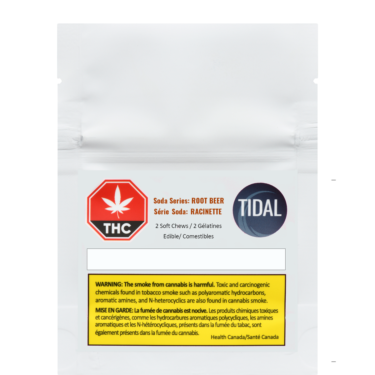 TIDAL SODA SERIES ROOT BEER (H) CHEW - 5MG X 2