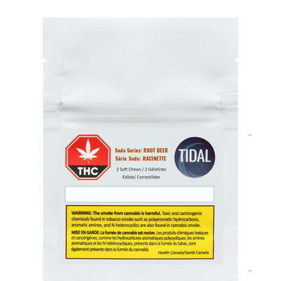 TIDAL SODA SERIES ROOT BEER (H) CHEW - 5MG X 2