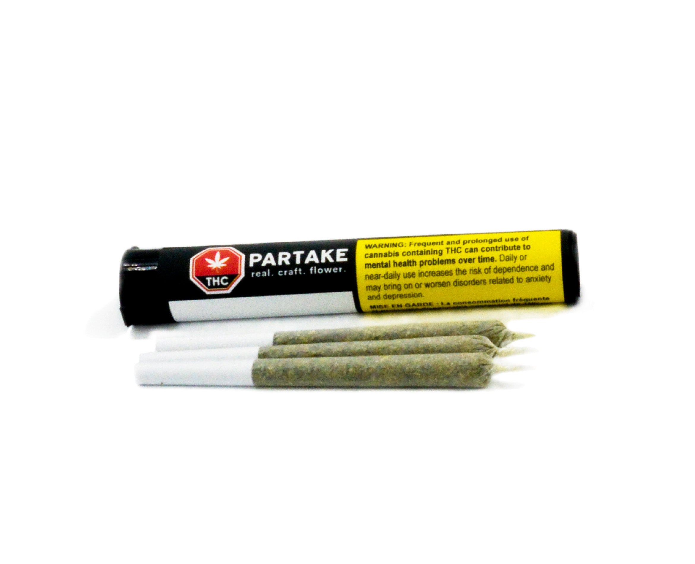 PARTAKE GMO (H) PRE-ROLL - 0.5G X 3