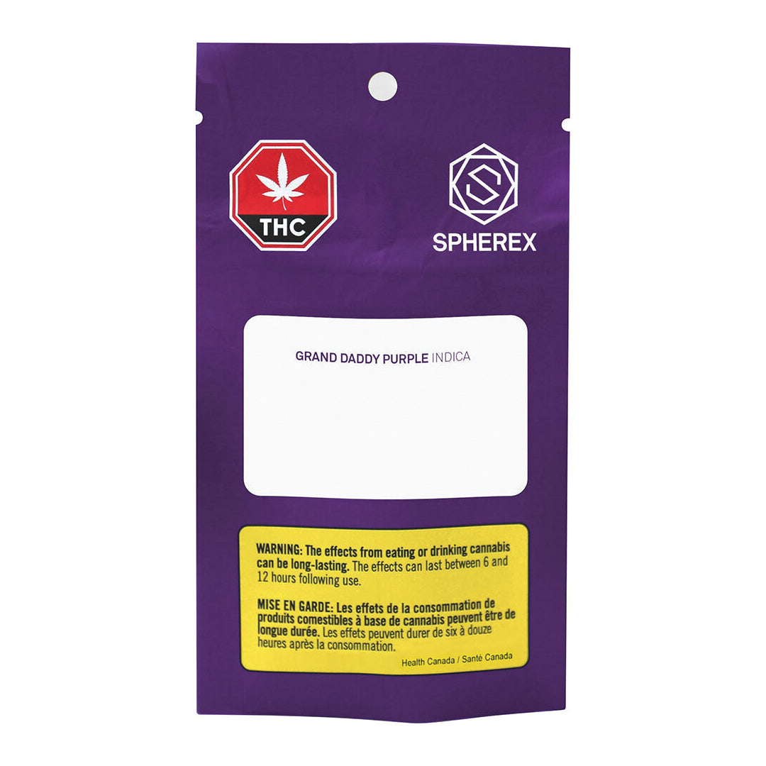 SPHEREX GRAND DADDY PURPLE (IND) 510 - 1G