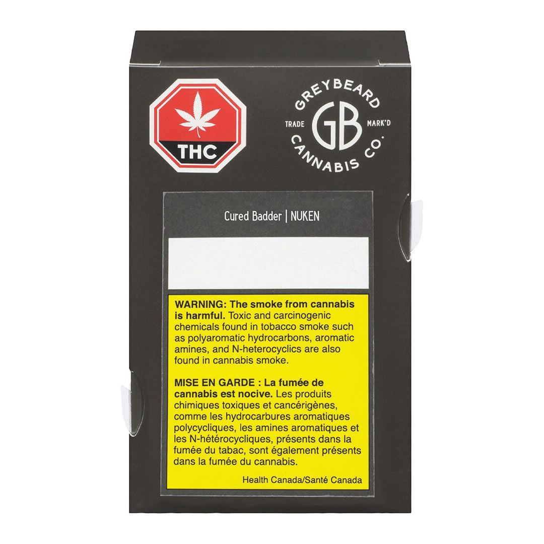 GREYBEARD NUKEN CURED BADDER (H) WAX - 1G