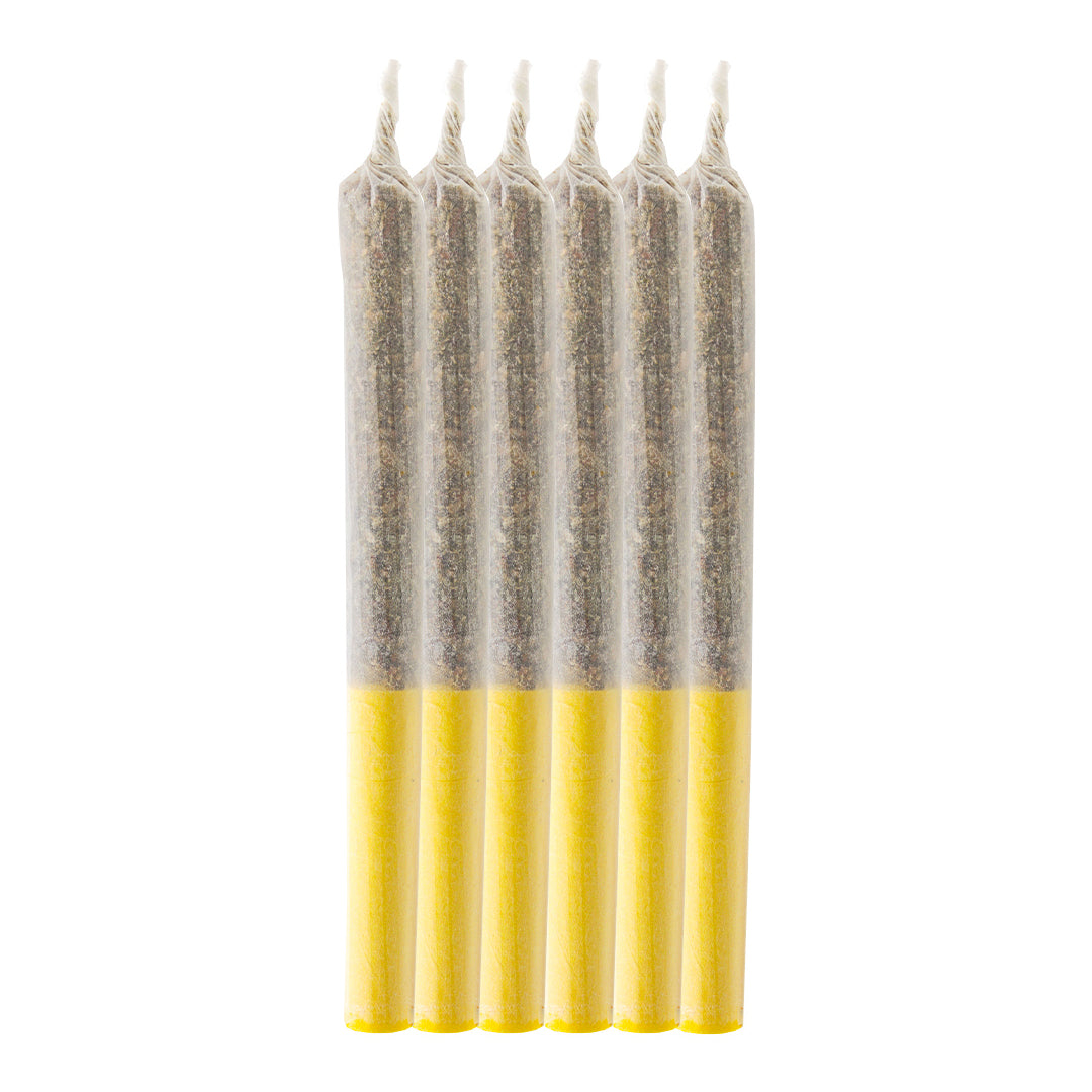 PINNRZ YELLOW (FRUIT CITRUS BERRY) PRE-ROLL - 0.25G X 6